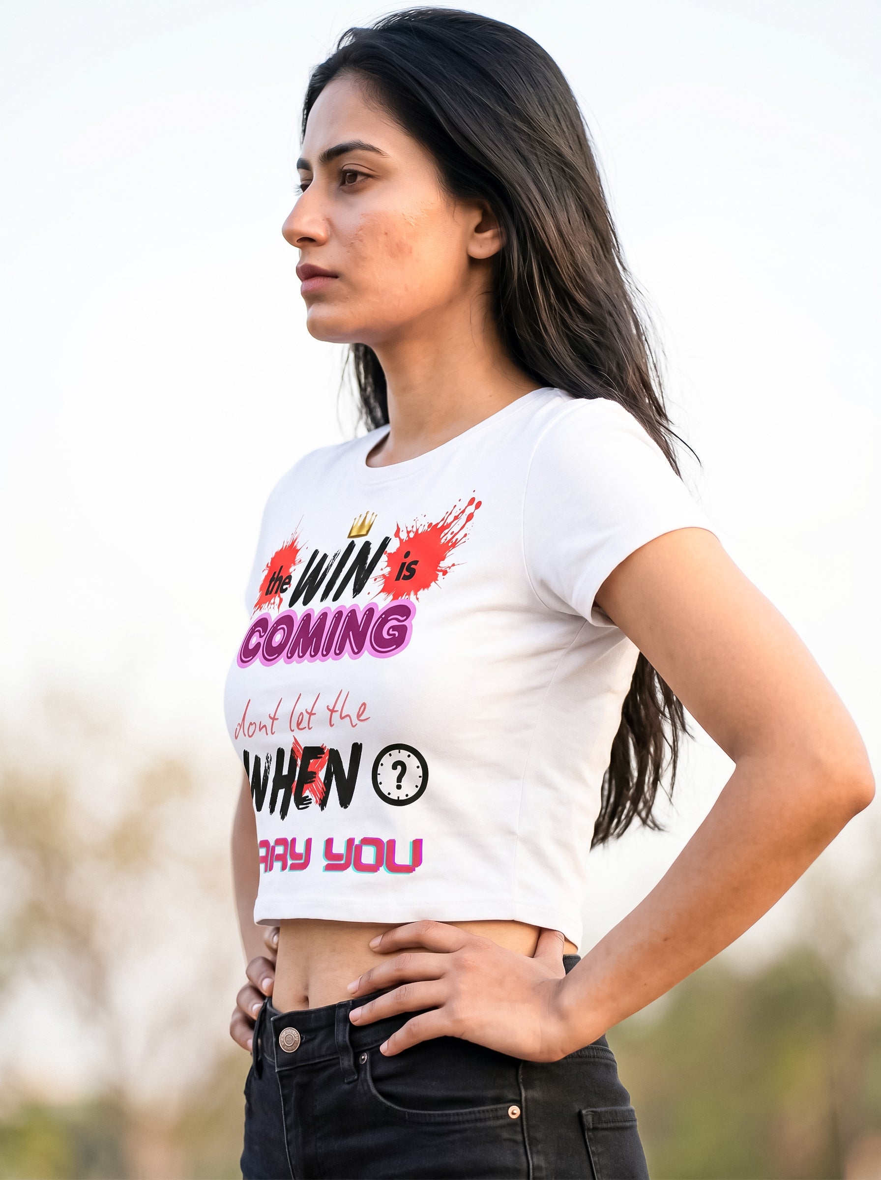 The Win is Coming, Don't let the When Worry you | Graphic T-Shirt