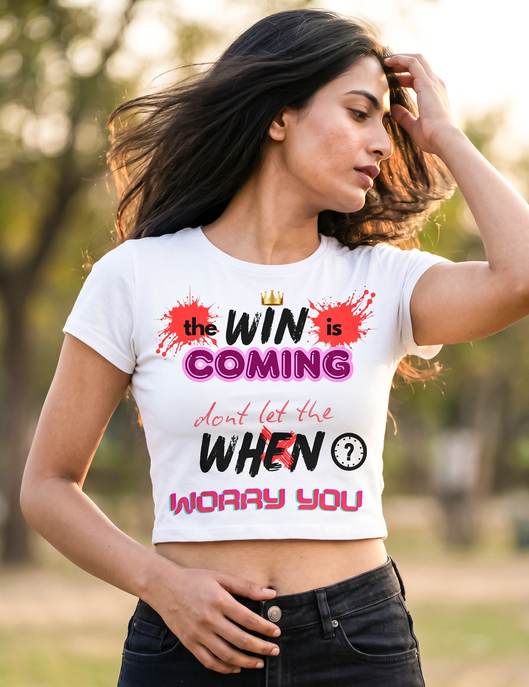 The Win is Coming, Don't let the When Worry you | Graphic T-Shirt