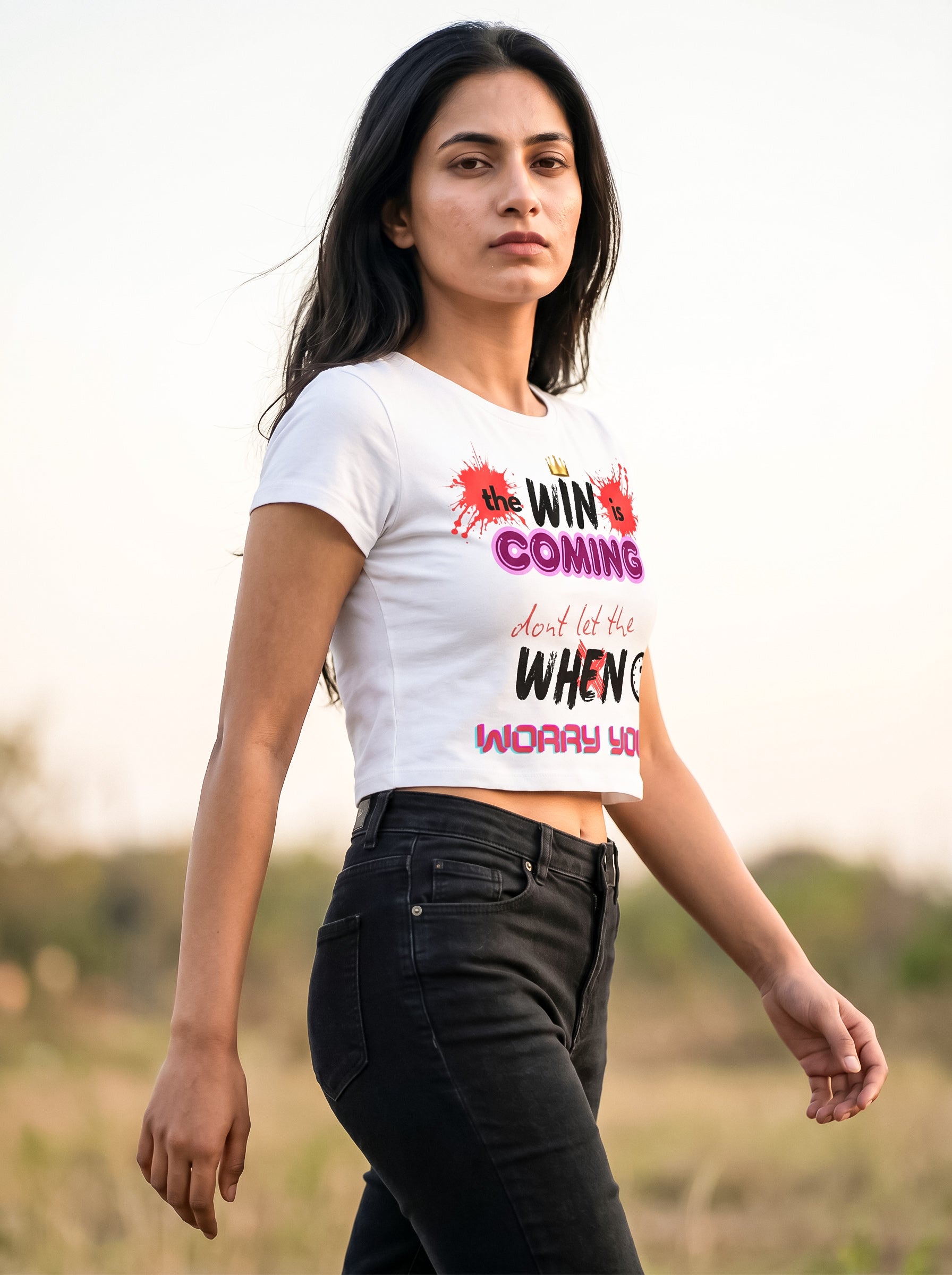 The Win is Coming, Don't let the When Worry you | Graphic T-Shirt