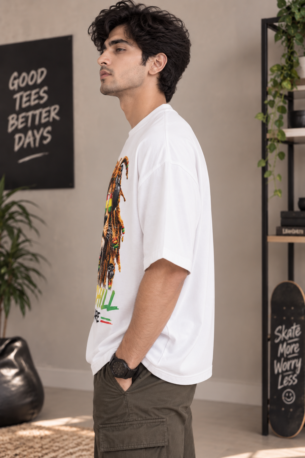 Too Chill to Care | Graphic T-Shirt