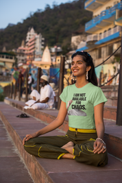 I Am Not Available For Chaos | Crop Top