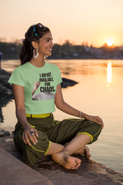 I Am Not Available For Chaos | Crop Top