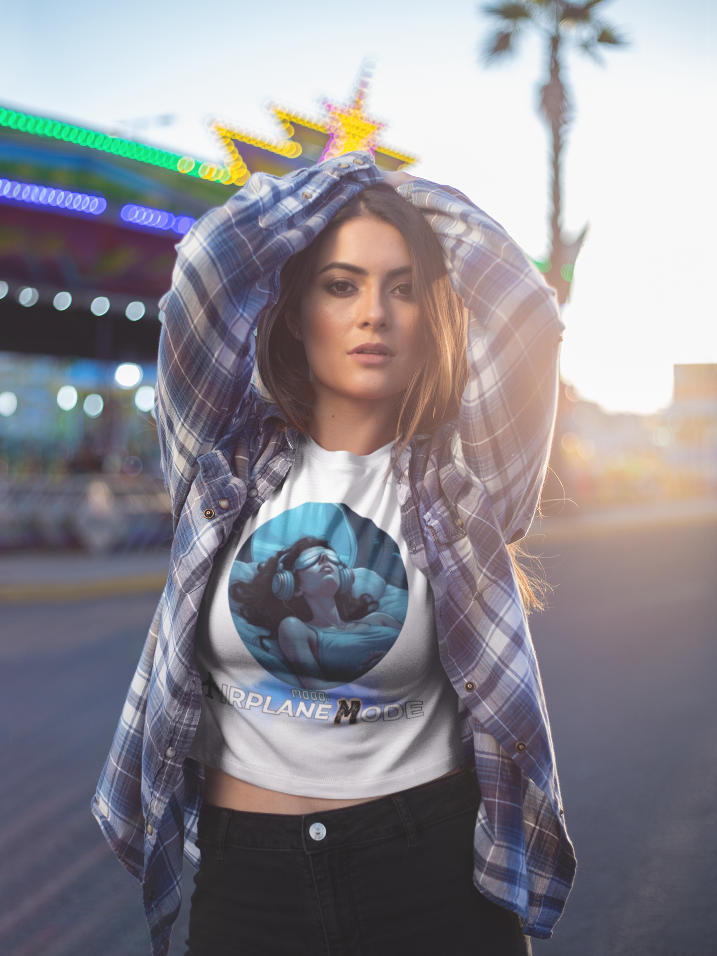 Mood: Airplane Mode | Crop Top