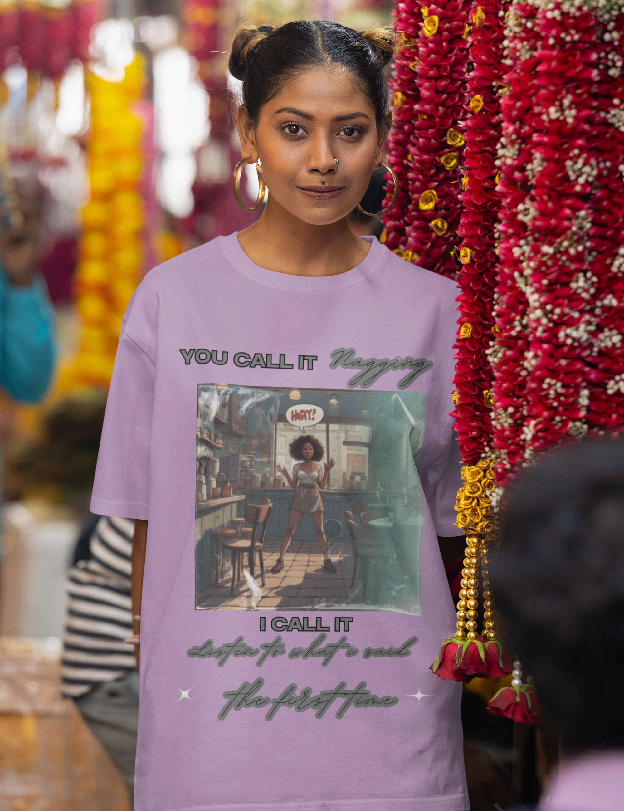 mockup-of-a-woman-wearing-an-oversized-blinkstore-tee-in-a-market-m37515.png